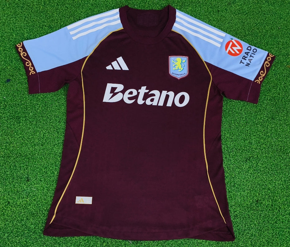CAMISETA ASTON VILLA AFICIONADO 25/26 - LOCAL - HOMBRE